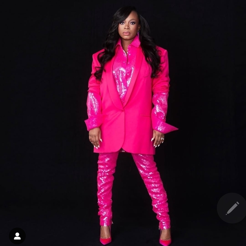 Vibrant Pink Sequin Set - Picture 2 of 14